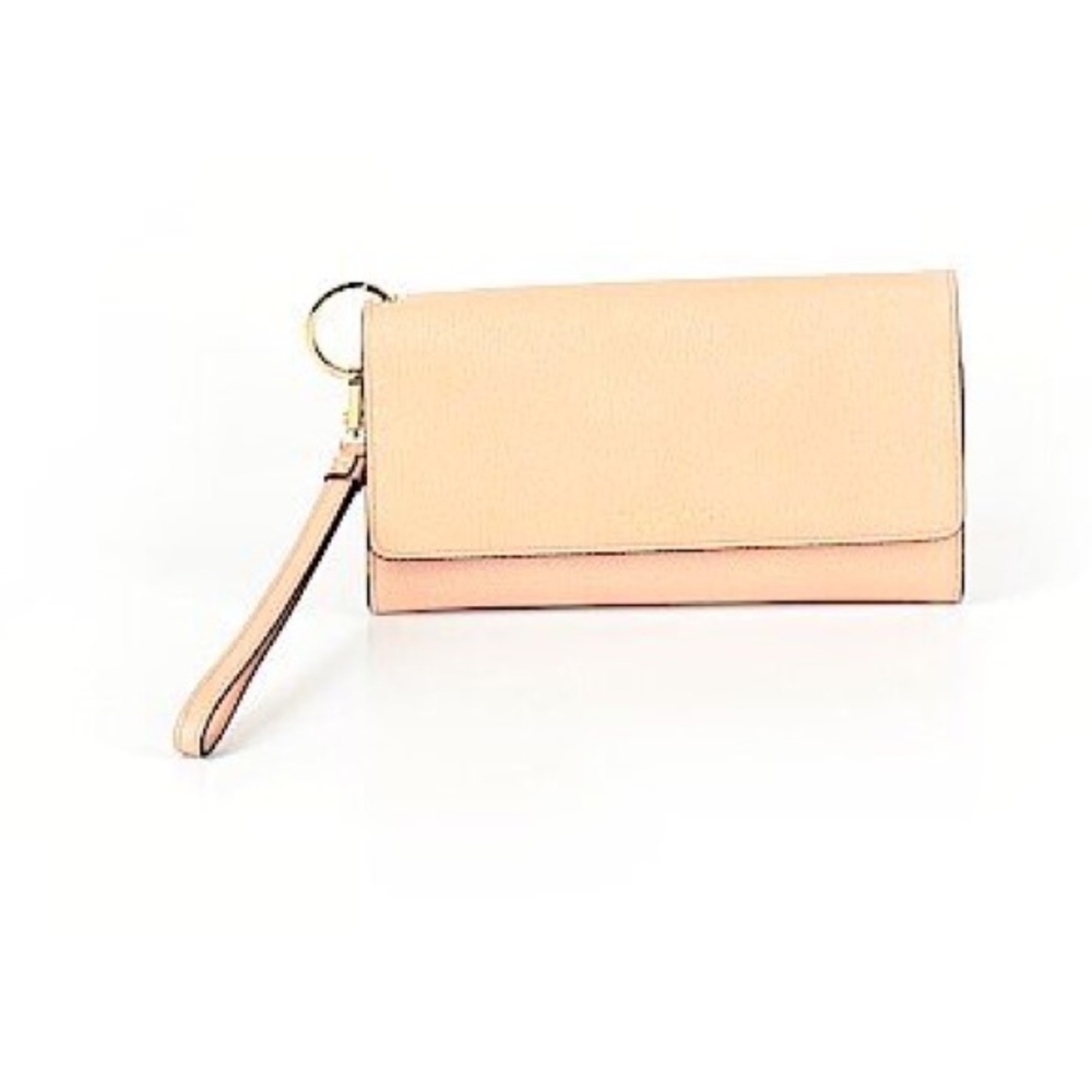 Henri Bendel Pink Wristlet Wallet